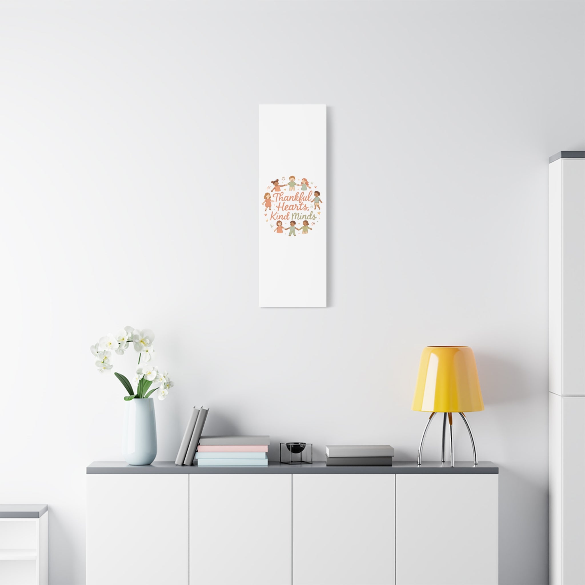 Thankful Hearts, Kind Minds Canvas