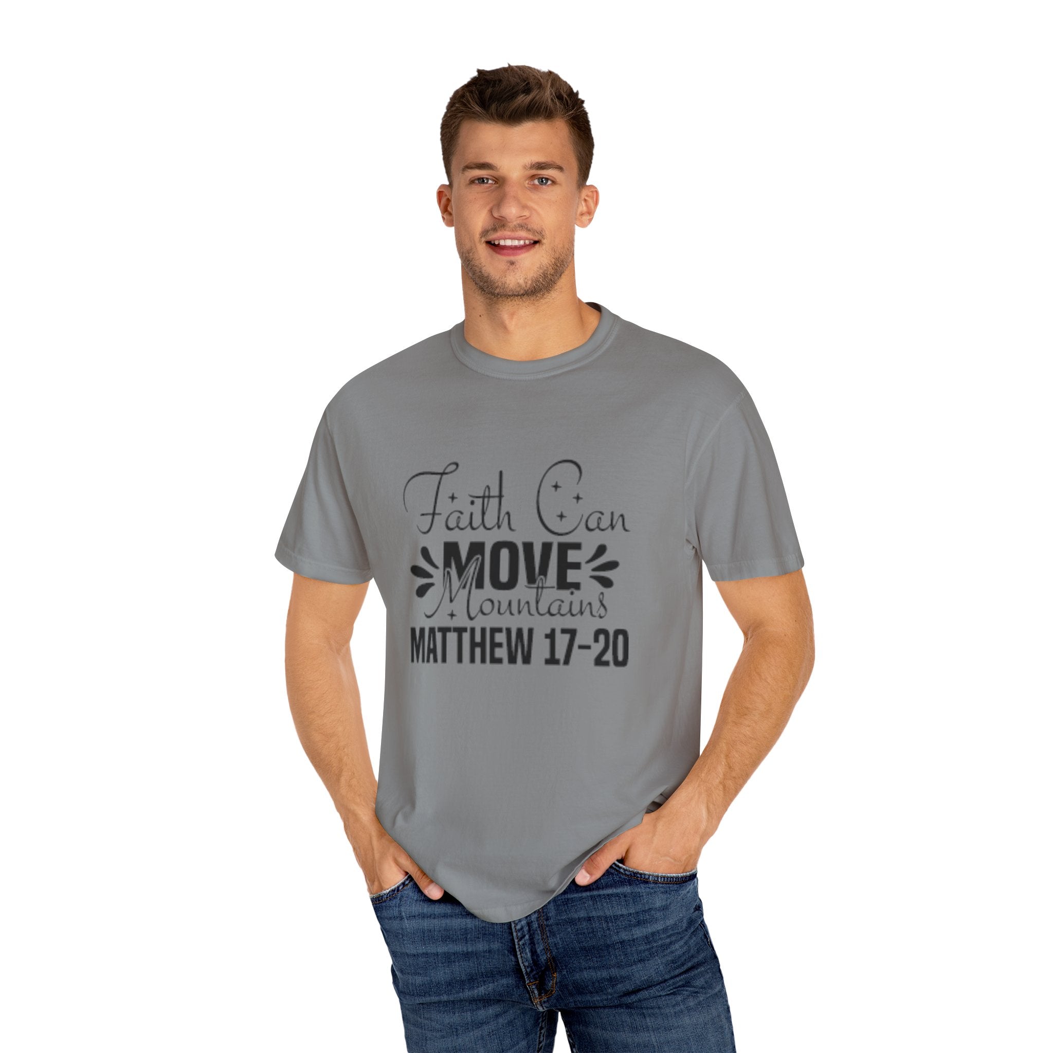 Faith Can Move Mountains Unisex T-Shirt | Inspirational Tee for Comfort and Style, Religious Gift, Everyday Wear, Casual Outfit, [...]
