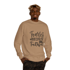 Fearless Faith Unisex Crew Neck Sweatshirt, Inspirational Gift, Christian Sweatshirt, Cozy Pullover, Faith-based Apparel, [...]