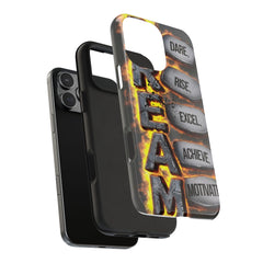 Inspirational Phone Case - Dare, Rise, Excel, Achieve, Motivate | Custom Tough Cases, Motivational Gifts, Phone Accessories, Unique [...]