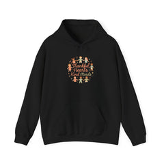 Kind Hands Kids Hoodie - "Thankful Hearts, Kind Hands" Thanksgiving Sweatshirt