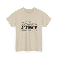 Unisex Heavy Cotton Tee with 'Holy Spirit Activate' Design, Faith-Based Apparel, Christian T-Shirt, Inspirational Clothing, Casual [...]