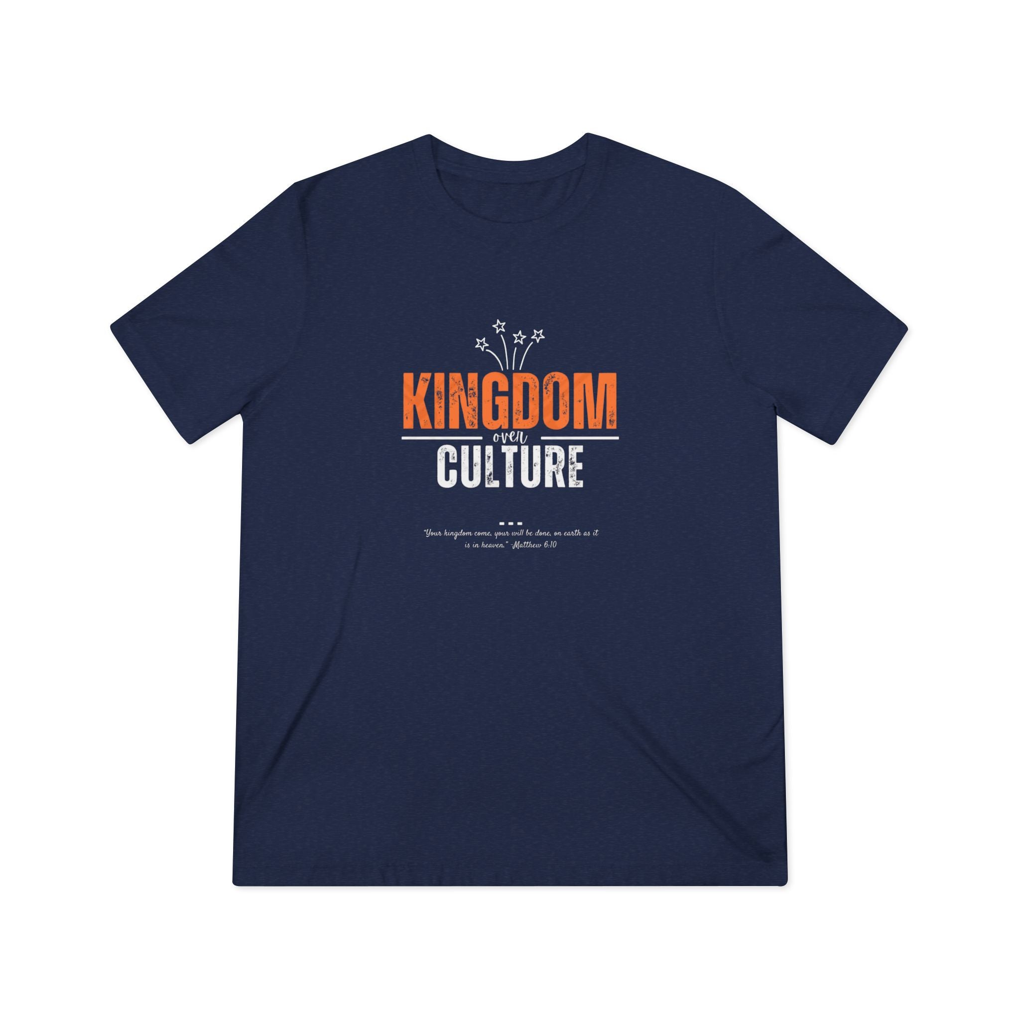 Kingdom Culture Unisex Triblend Tee, Comfortable T-Shirt, Casual Wear, Inspirational Apparel, Gift for Friends, Everyday Style