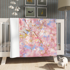 Blossom Breeze Throw Blanket - Cozy Floral Decor, Spring Vibes, Perfect for Home, Gift for Nature Lovers, Picnic Accessory, Outdoor Snuggle