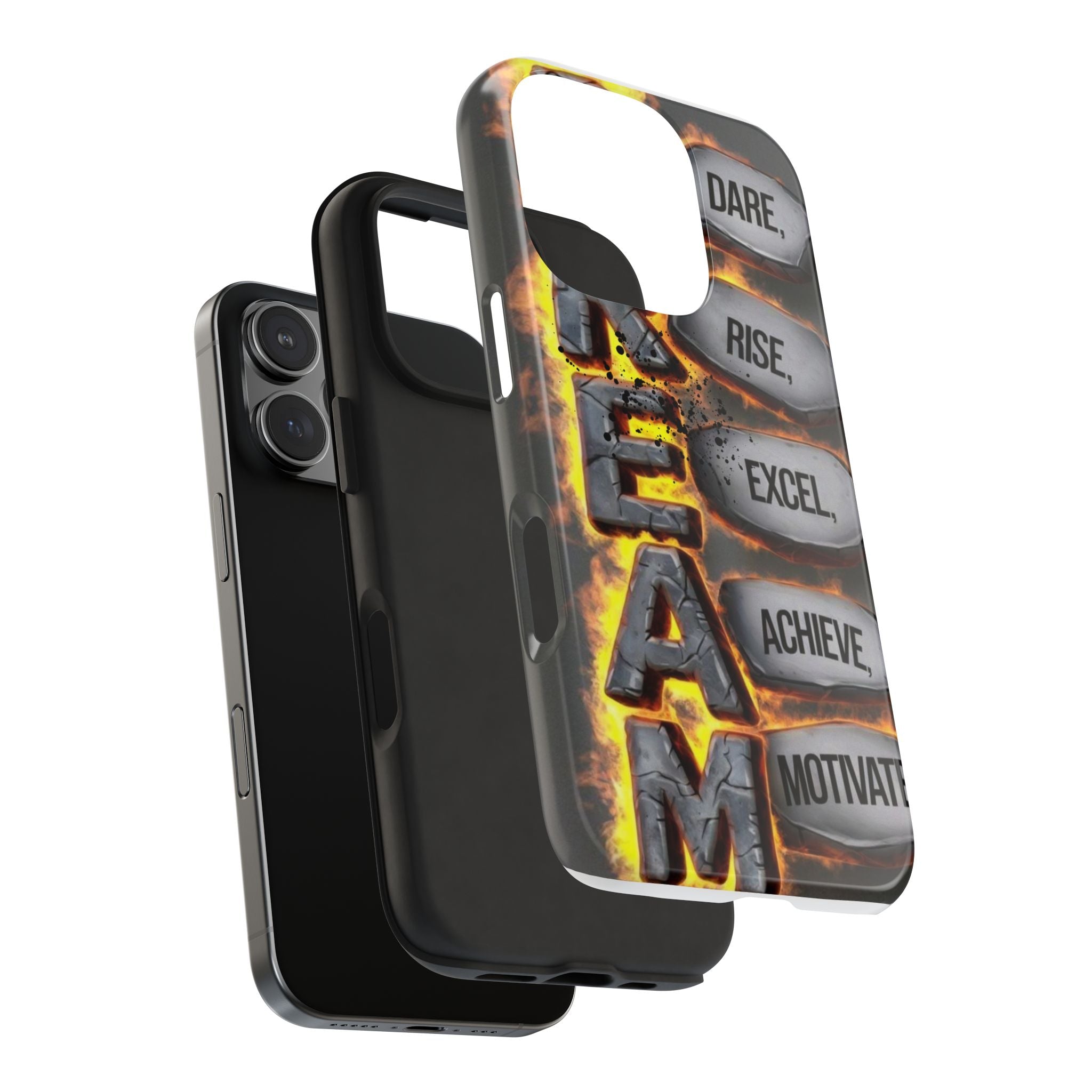 Inspirational Phone Case - Dare, Rise, Excel, Achieve, Motivate | Custom Tough Cases, Motivational Gifts, Phone Accessories, Unique [...]