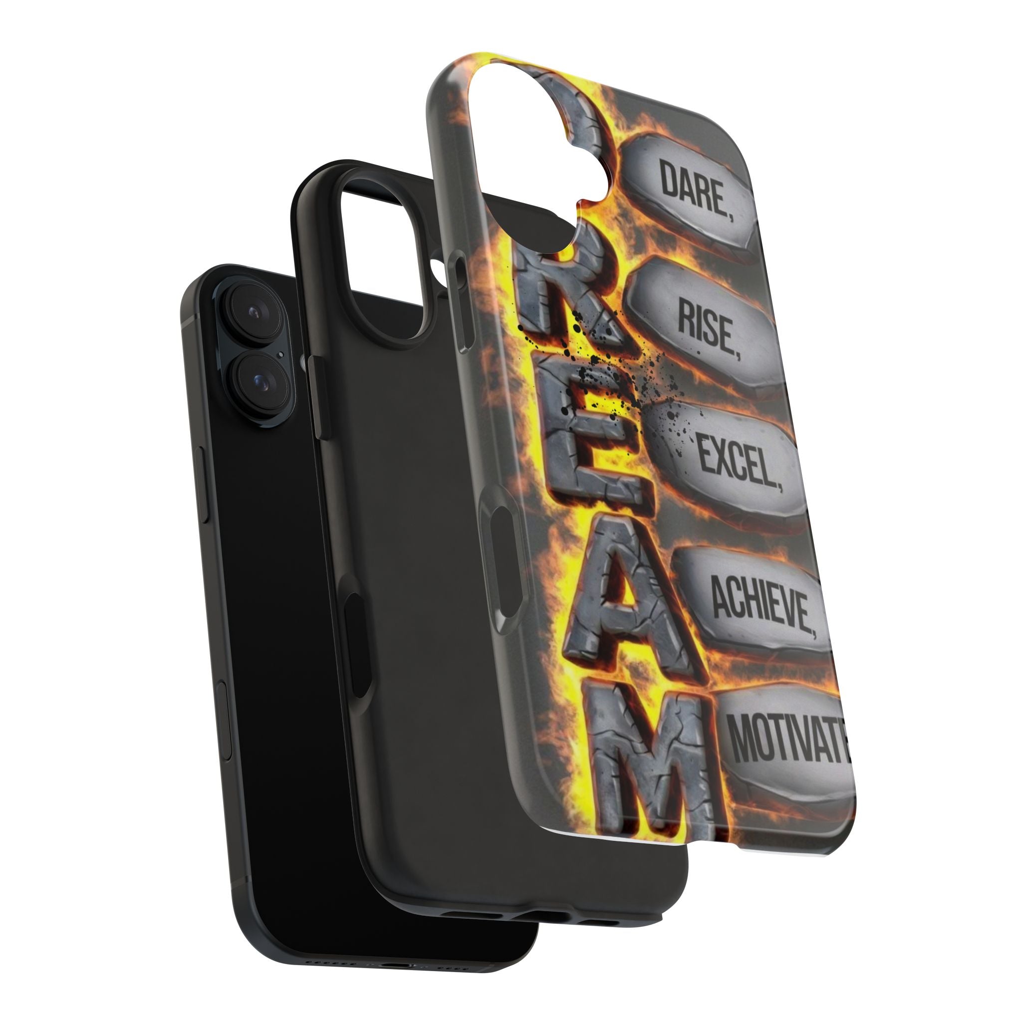 Inspirational Phone Case - Dare, Rise, Excel, Achieve, Motivate | Custom Tough Cases, Motivational Gifts, Phone Accessories, Unique [...]