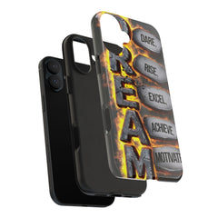 Inspirational Phone Case - Dare, Rise, Excel, Achieve, Motivate | Custom Tough Cases, Motivational Gifts, Phone Accessories, Unique [...]