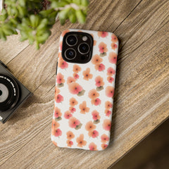 Floral Phone Case for Tough Cases | Stylish Protective Cover, Gift for Her, Trendy Accessory, Flower Design, iPhone Case