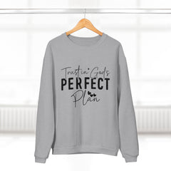 Inspirational Unisex Crew Neck Sweatshirt - Trust in God's Perfect Plan, Cozy Christian Apparel, Gift for Faith Lovers, Inspirational [...]