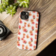 Floral Phone Case for Tough Cases | Stylish Protective Cover, Gift for Her, Trendy Accessory, Flower Design, iPhone Case