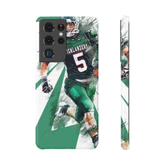 Slim Snap Case for Football Fans, Personalized Phone Cover, Sports Team Gift, High School Football Accessories, Customizable Sports Case