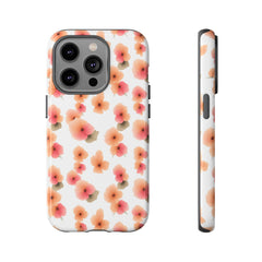 Floral Phone Case for Tough Cases | Stylish Protective Cover, Gift for Her, Trendy Accessory, Flower Design, iPhone Case