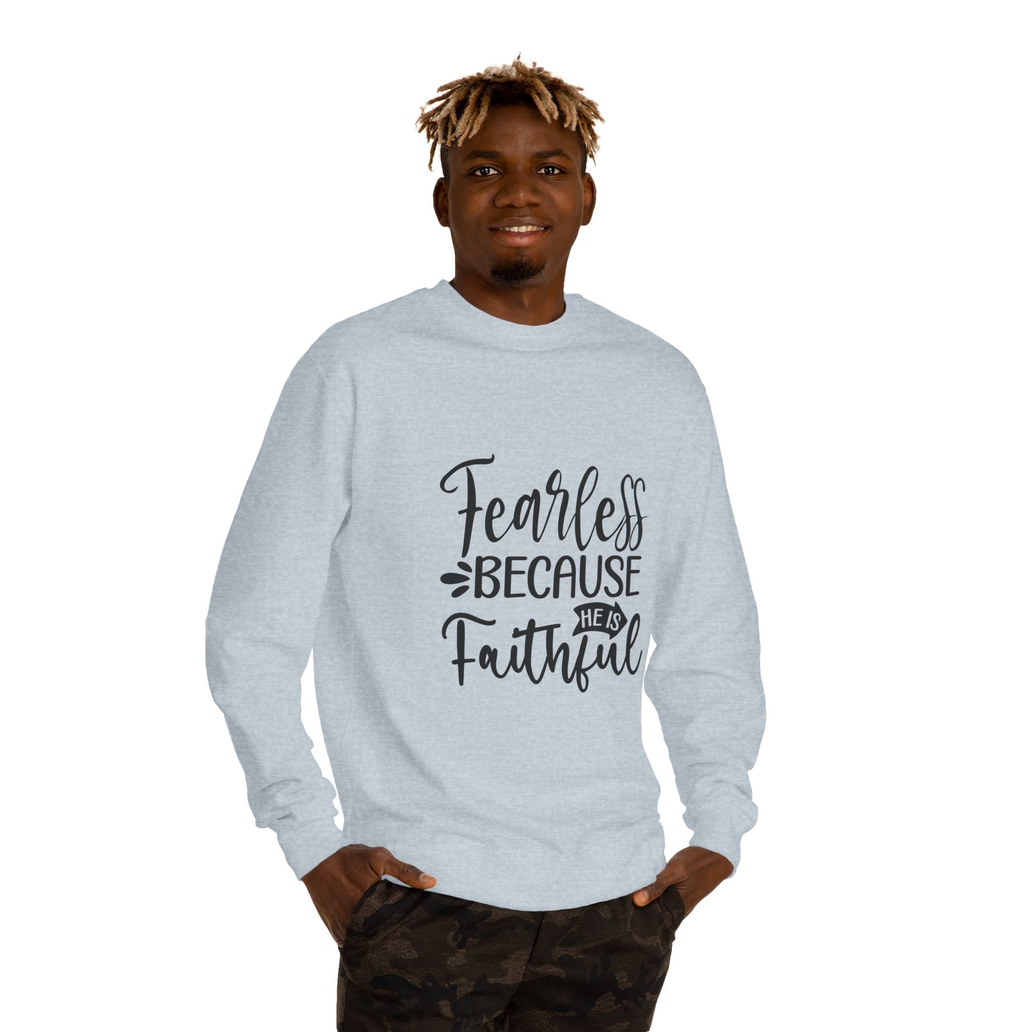 Fearless Faith Unisex Crew Neck Sweatshirt, Inspirational Gift, Christian Sweatshirt, Cozy Pullover, Faith-based Apparel, [...]
