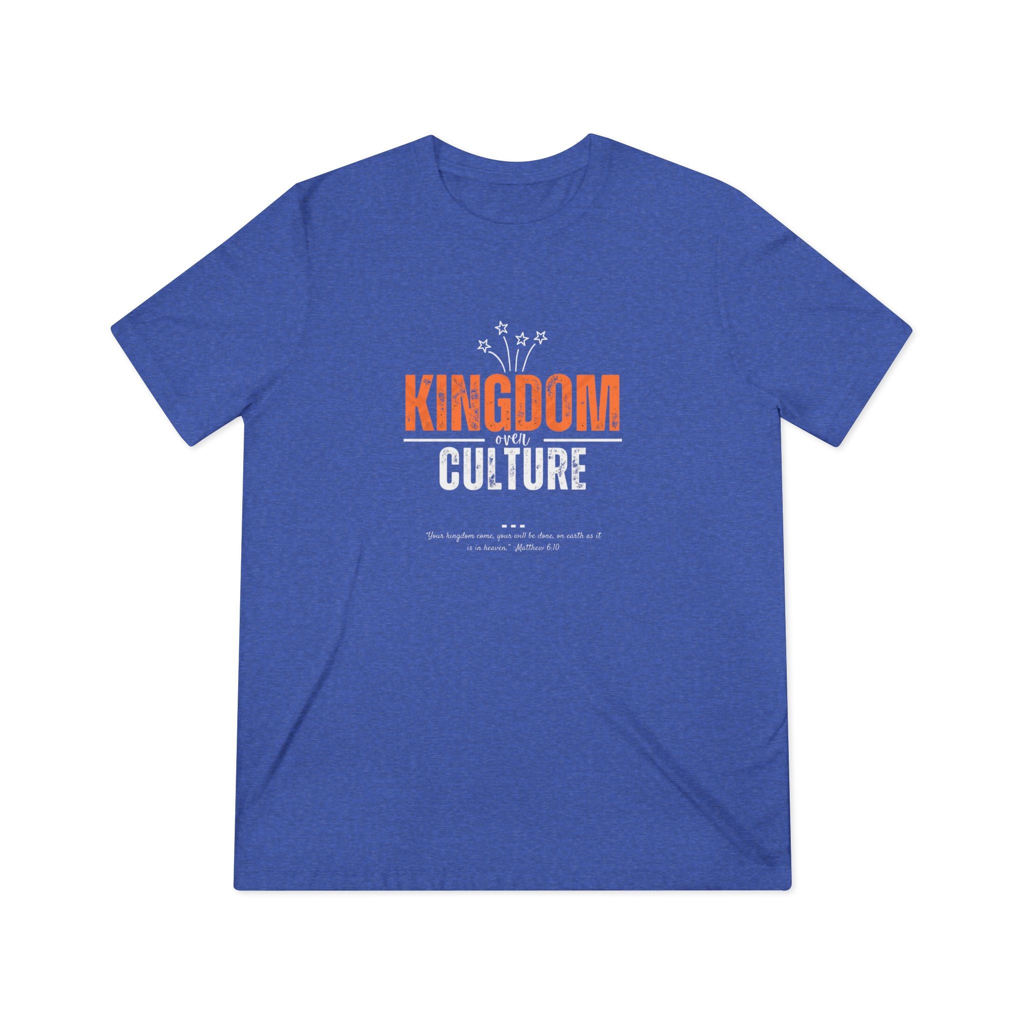 Kingdom Culture Unisex Triblend Tee, Comfortable T-Shirt, Casual Wear, Inspirational Apparel, Gift for Friends, Everyday Style