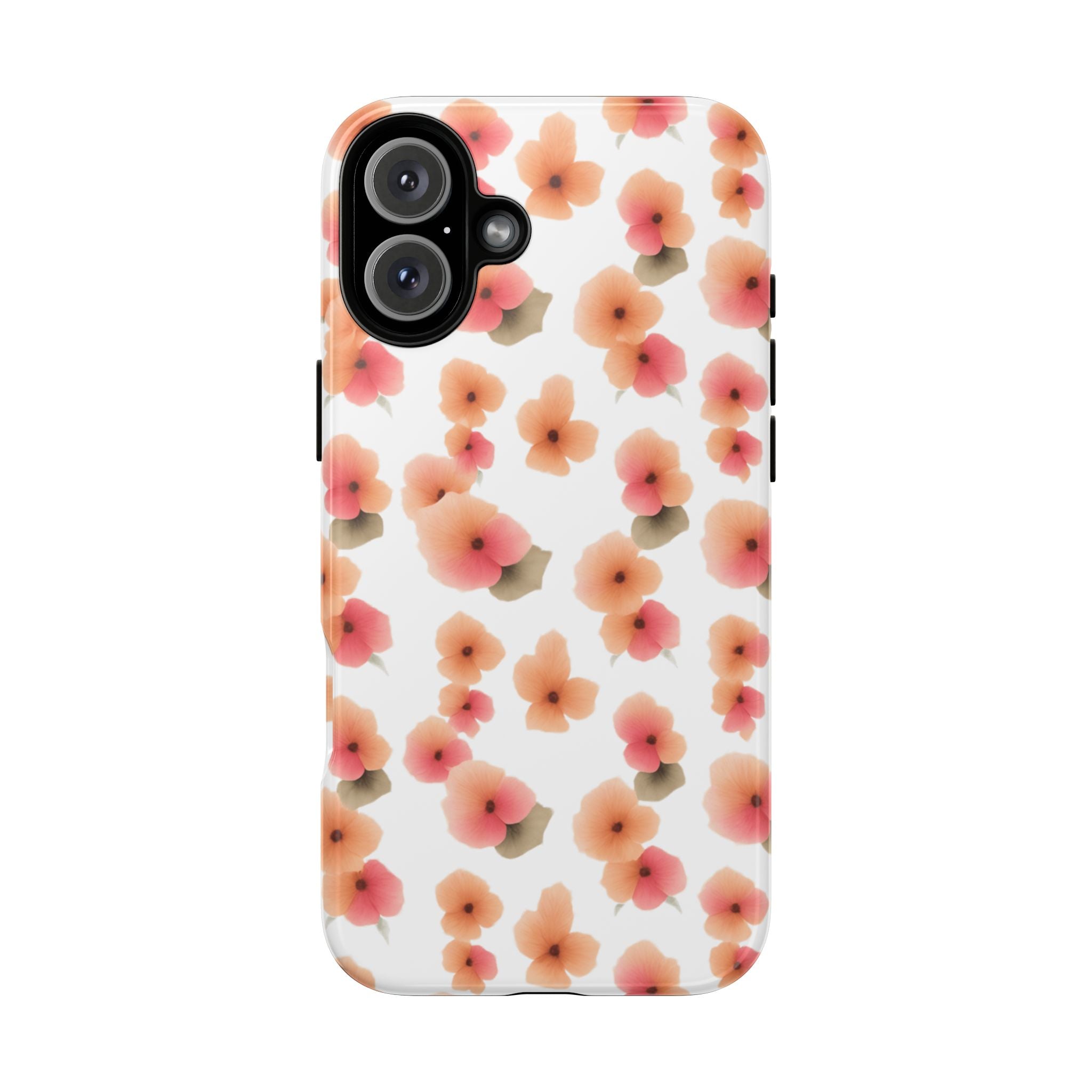 Floral Phone Case for Tough Cases | Stylish Protective Cover, Gift for Her, Trendy Accessory, Flower Design, iPhone Case