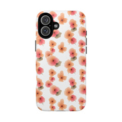 Floral Phone Case for Tough Cases | Stylish Protective Cover, Gift for Her, Trendy Accessory, Flower Design, iPhone Case